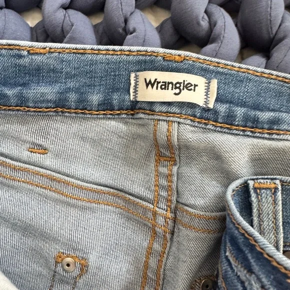 Wrangler Light Blue High Rise Skinny Jeans Women’s 27 - Picture 3 of 5